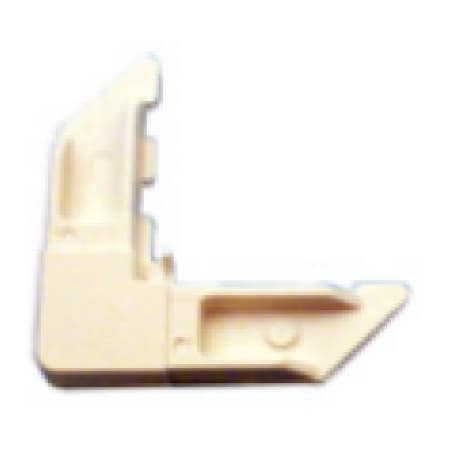 Prime-Line 4PK 34x516 WHT Corner PL 7729